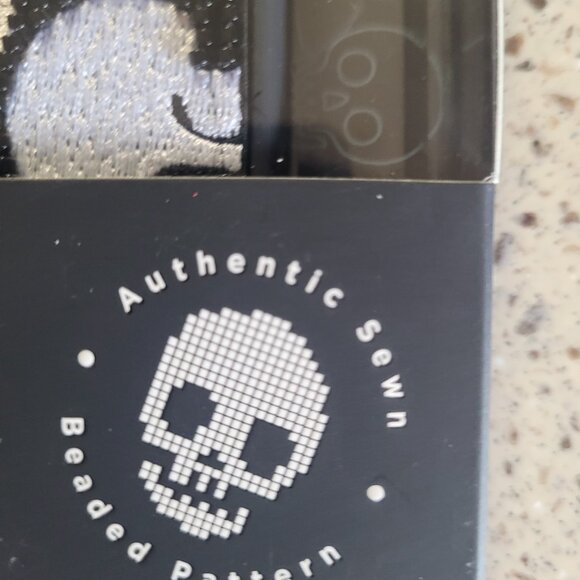 Pink Sky iPhone 15 Pro Max Limited Edition REAPER SKULL Beaded Phone Case - Picture 6 of 8